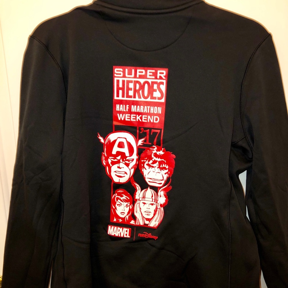 2017 Disney Super Heroes Half Marathon jacket WL